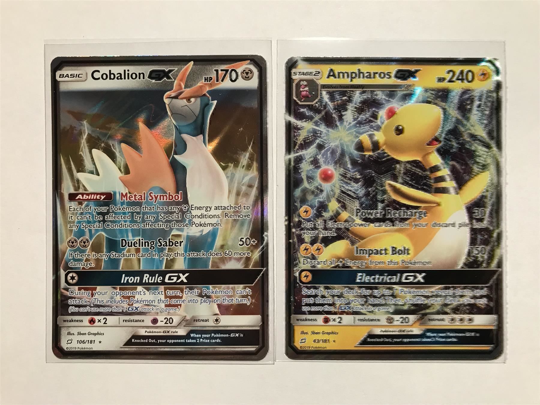 Pokémon Carte collezionabili: GX Set: Ampharos & Cobalion – Nuovo (secondo la descrizione) da Hagendorn venduto da Pokecollectorch