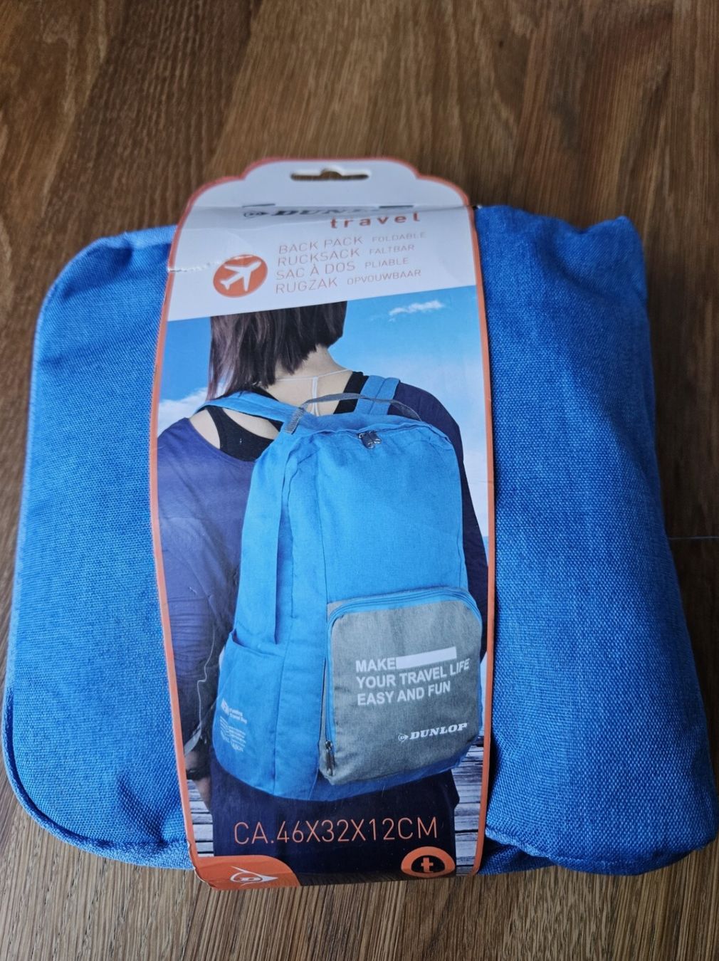 Dunlop Zaini: Reiserucksack faltbar Dunlop Backpack foldable, 4 Farben – Nuovo e nell'imballaggio originale da Aesch BL venduto da Pelikan 3