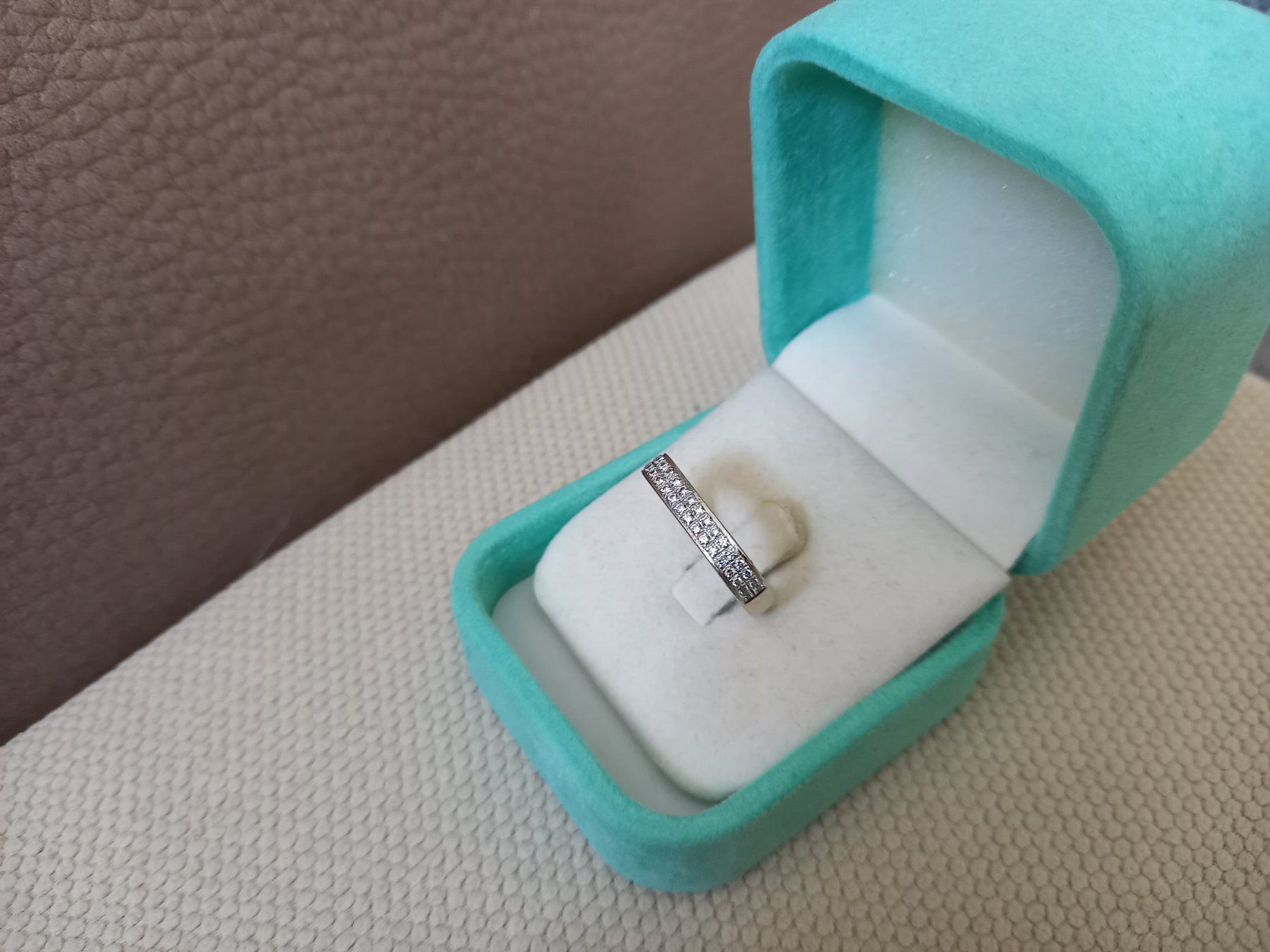 Anelli: Exclusiver Damen-Riviere Ring mit Brillanten – Usato da Rickenbach LU venduto da pepan44 1