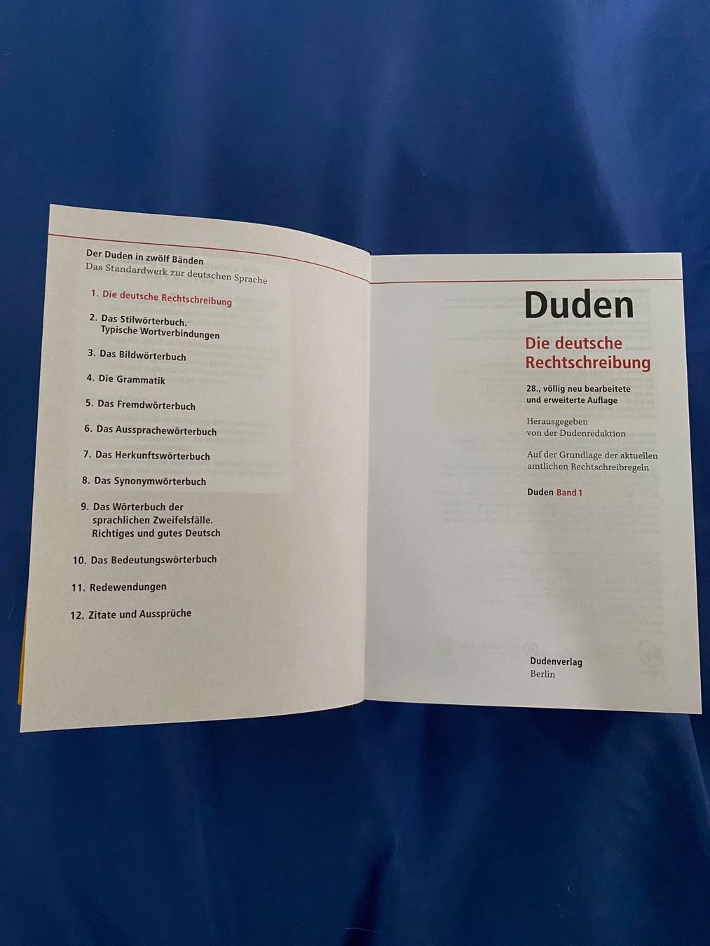 Libri: Duden Deutsch 28. Auflage neu – Nuovo e nell'imballaggio originale da Altendorf venduto da am9j_nt 2
