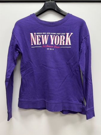 Cooler Pullover New York - violett - Gr. S/M