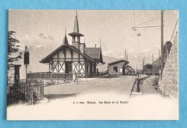 Gryon - La Gare - Chemin de Fer - Bahnhof