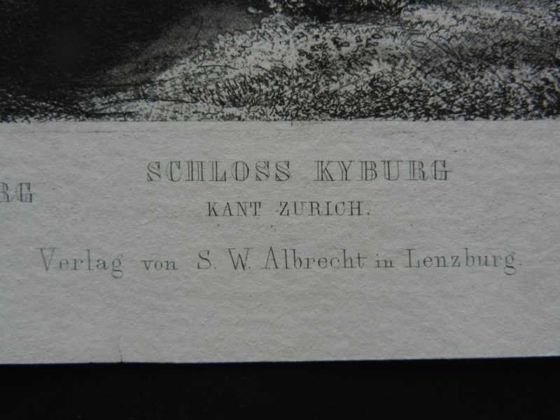 Incisioni: Kyburg Schloss – Usato da Risch venduto da Rischli15 2
