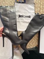 Just Cavalli Leder-Stiefel – neu & ungetragen – Gr. 39