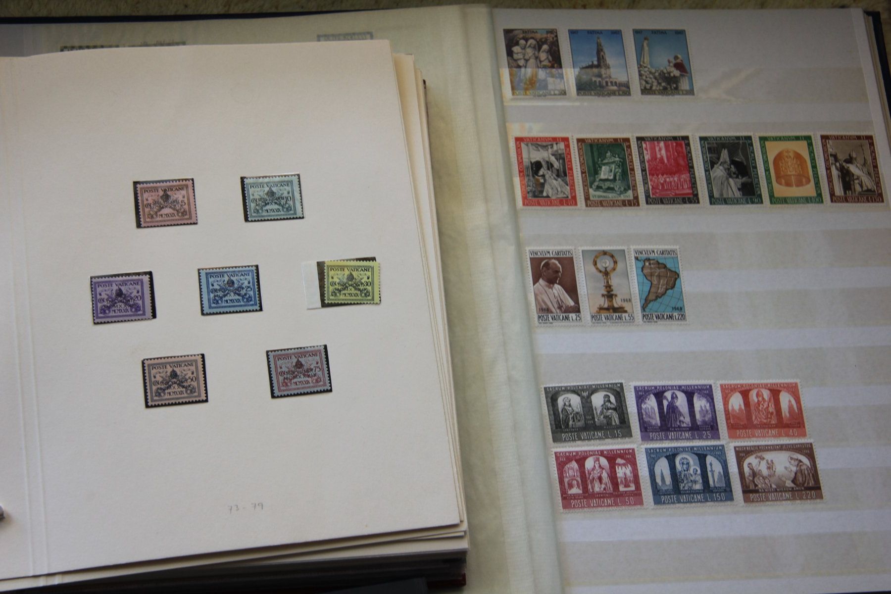 Alle Briefmarken: Sehr grosse VATIKAN Sammlung – Gebraucht aus Schlieren von Sternstunde2 4