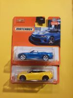 2 x Matchbox '16 CHEVY CAMARO CONVERTIBLE
