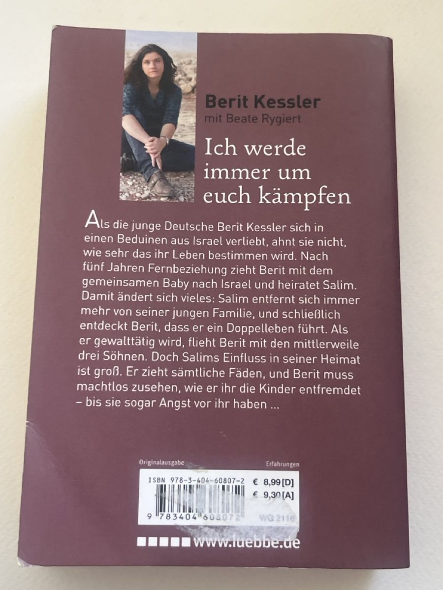 Livres: Berit Kessler: Ich werde immer um euch kämpfen – D'occasion à Forch par tieckr 1