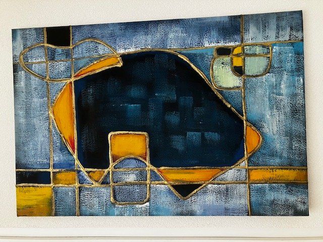 Dipinti: Originalbild ohne Rahmen 57x87 cm – Usato da Belp venduto da gastroblau 1