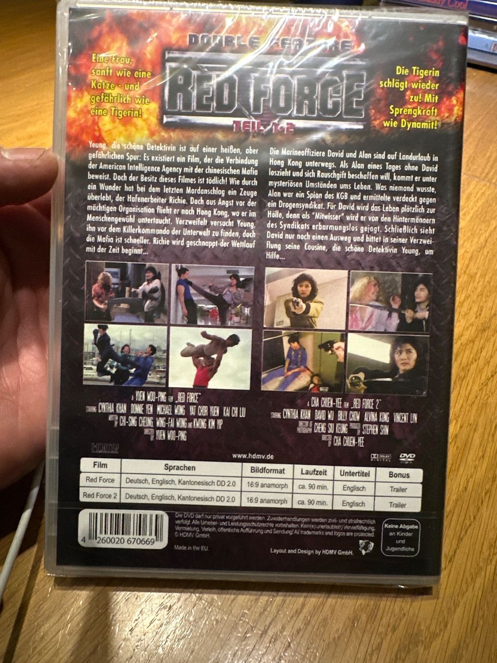 Tutti i DVDs: Red Force 1-2 OVP Cynthia Kahn, Uncut – Nuovo e nell'imballaggio originale da Benken ZH venduto da Audi-erich 1
