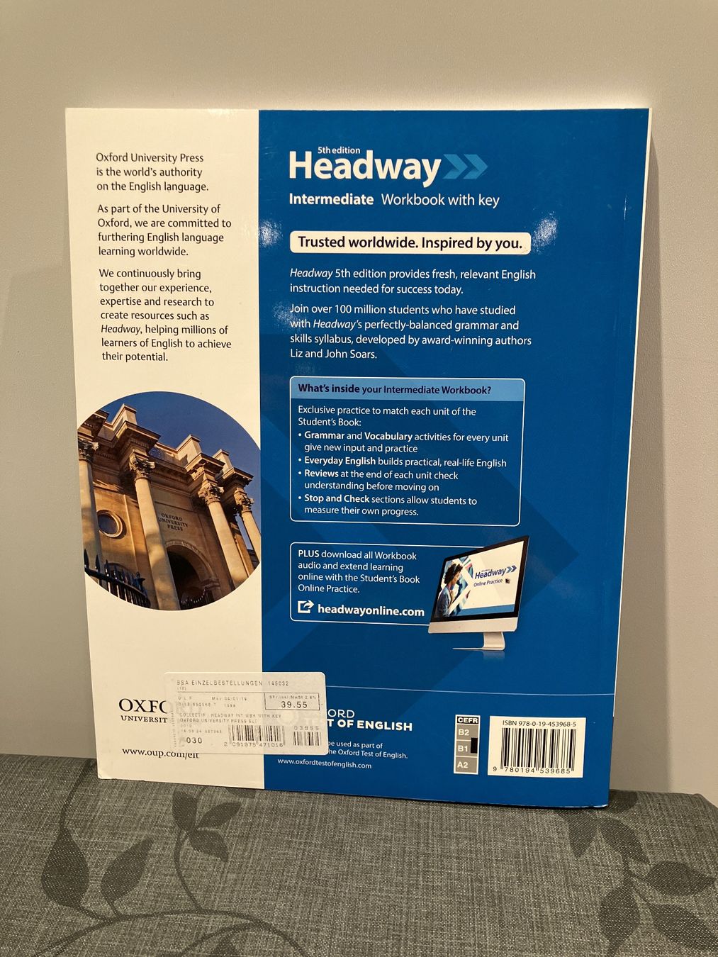 Libri: Headway Intermediate Workbook with key 5th edition – Usato da Unterkulm venduto da Chipsi0709 1