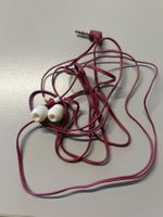 In-Ear Kopfhörer rot mit 3.5mm Klinke gebrauchter Zustand