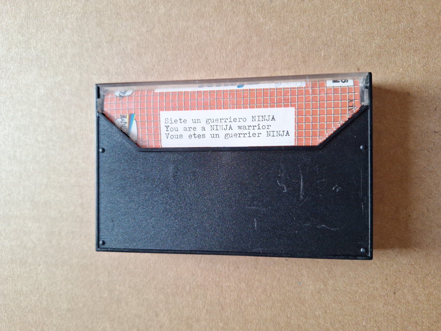 Giochi: Ninja - MSX Game Kassette - VISIOGAME – Usato da Altstätten SG venduto da GGsGameshop 1