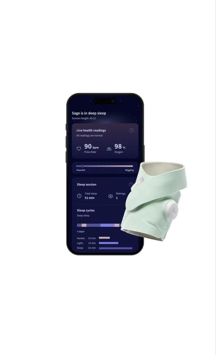 Attrezzature mediche: Owlet Dream Sock Sensor + Basisstation + Zubehör – Nuovo e nell'imballaggio originale da Glattpark (Opfikon) venduto da malouamelia