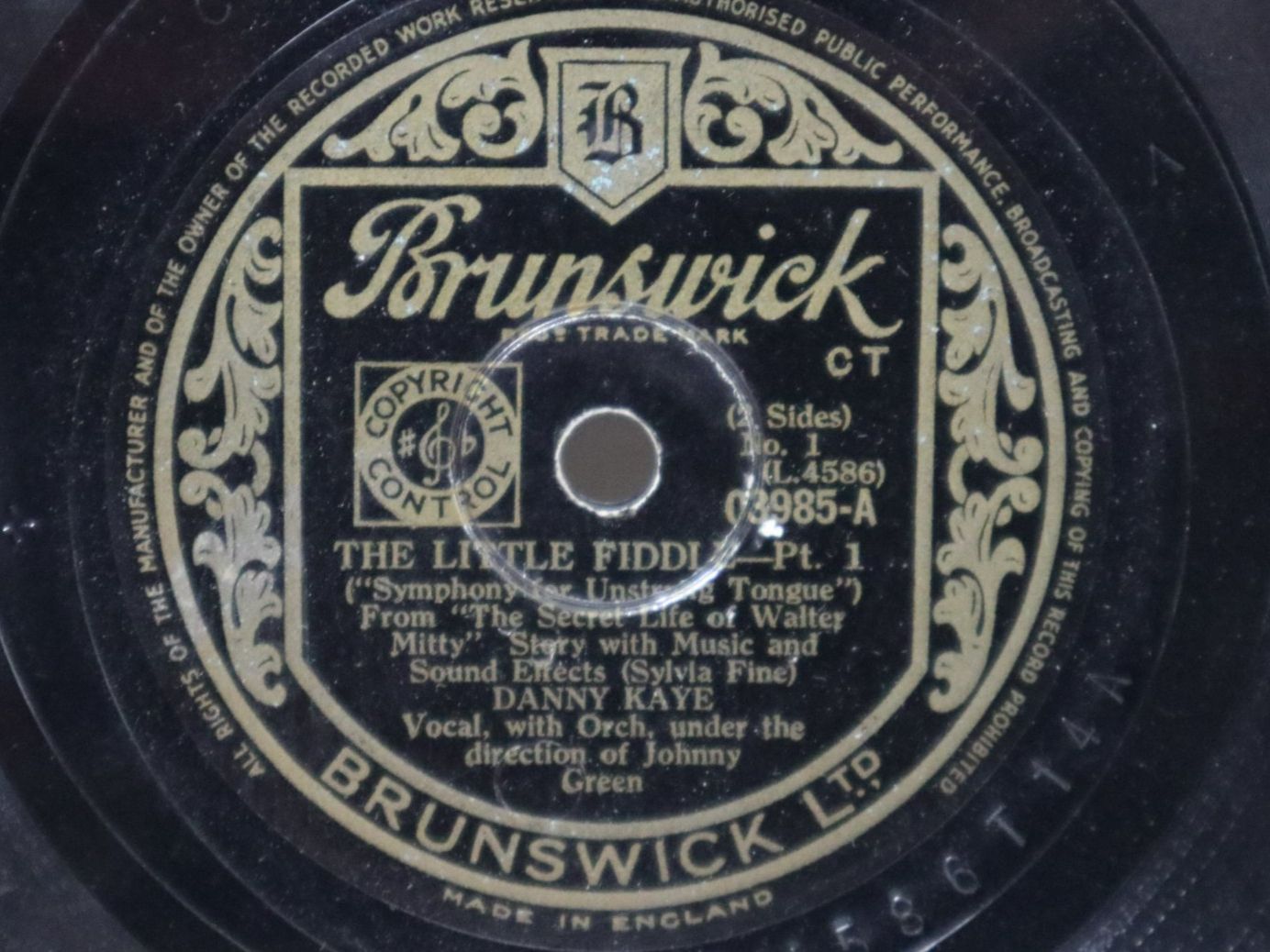 Dischi in vinile: Schellack Danny Kaye The Little Fiddle Swing – Usato da Eschenbach SG venduto da Astalavista 2