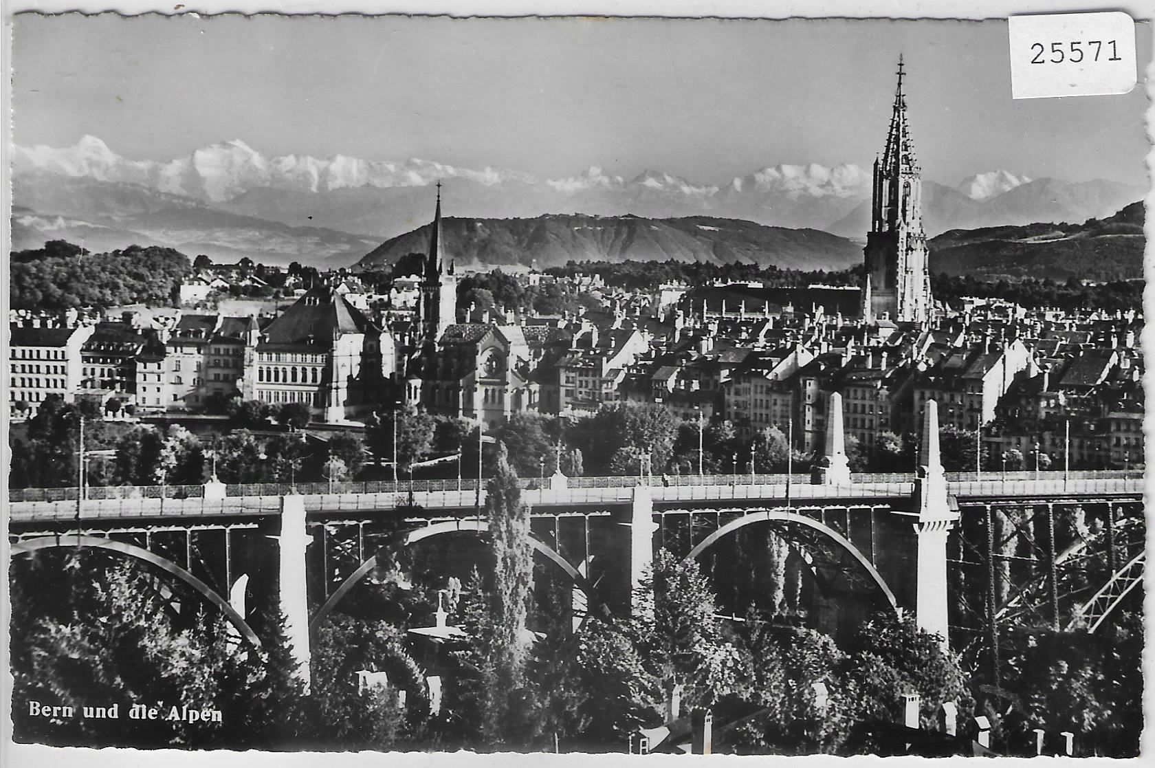 Cartes postales: Bern und die Alpen – Antique à Ettingen par Kartenplanet