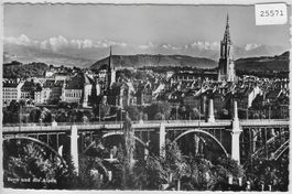 Bern und die Alpen