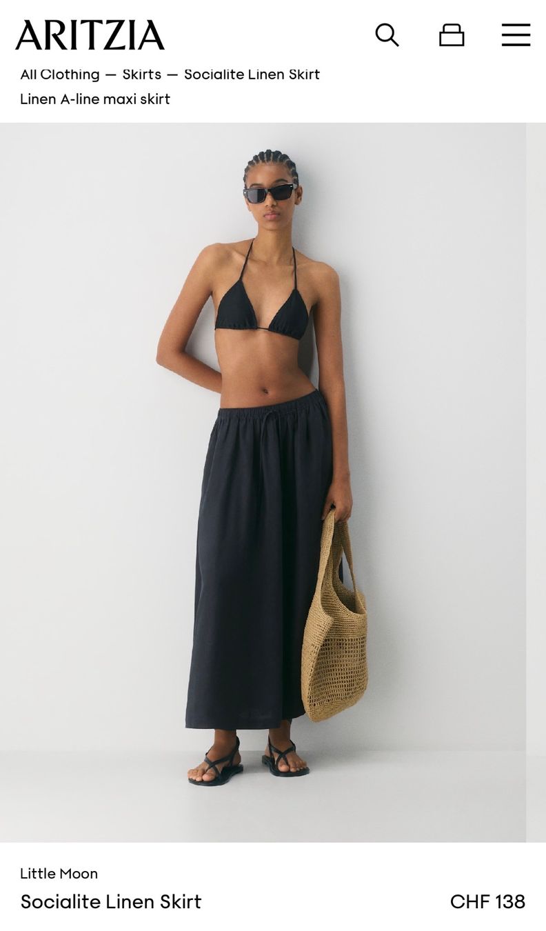 Aritzia Röcke: Leinen Rock (Aritzia) – Neu und originalverpackt aus Zürich von Jel77