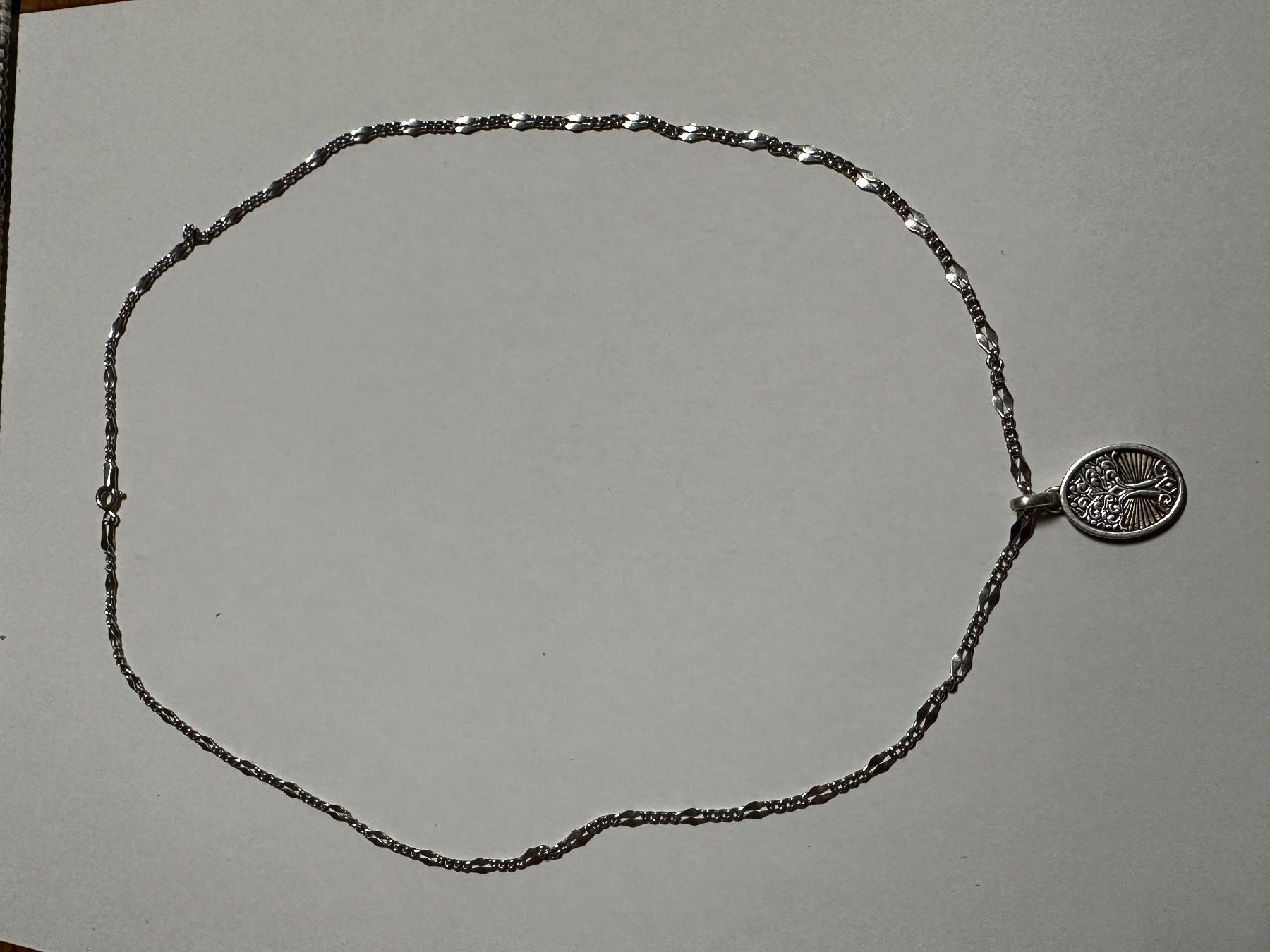 Colliers: Silberkette mit Lebensbaum – D'occasion à Berikon par ren_gx2j