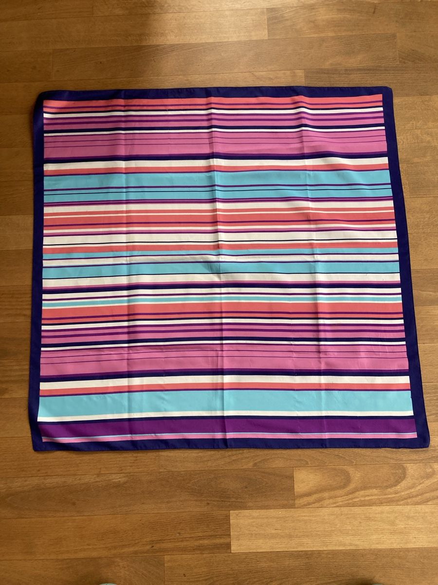 Foulard & Sciarpe: Foulard mit Streifenmuster, Vintage Stil – Usato da Winterthur venduto da silen