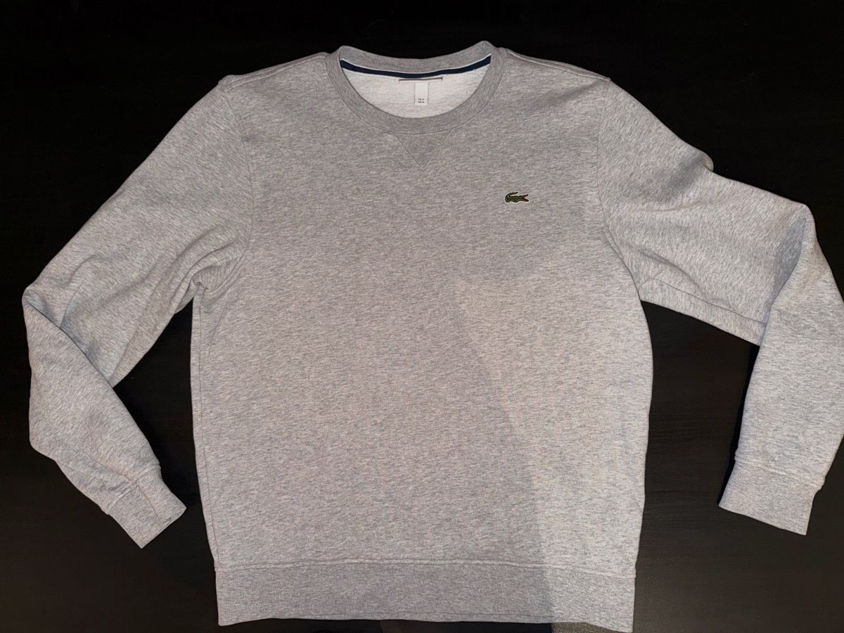 Lacoste Maglioni & Felpe: Lacoste Pullover Grau Gr. M – Usato da Langenthal venduto da Fernando1999