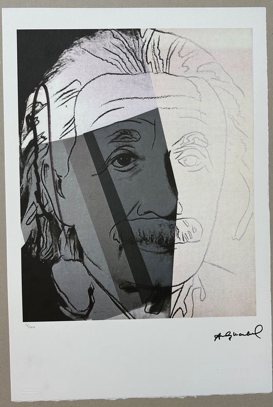 Dipinti: Andy Warhol: Albert Einstein, POP Art 52/100 – Nuovo (secondo la descrizione) da Meilen venduto da Smgdesign