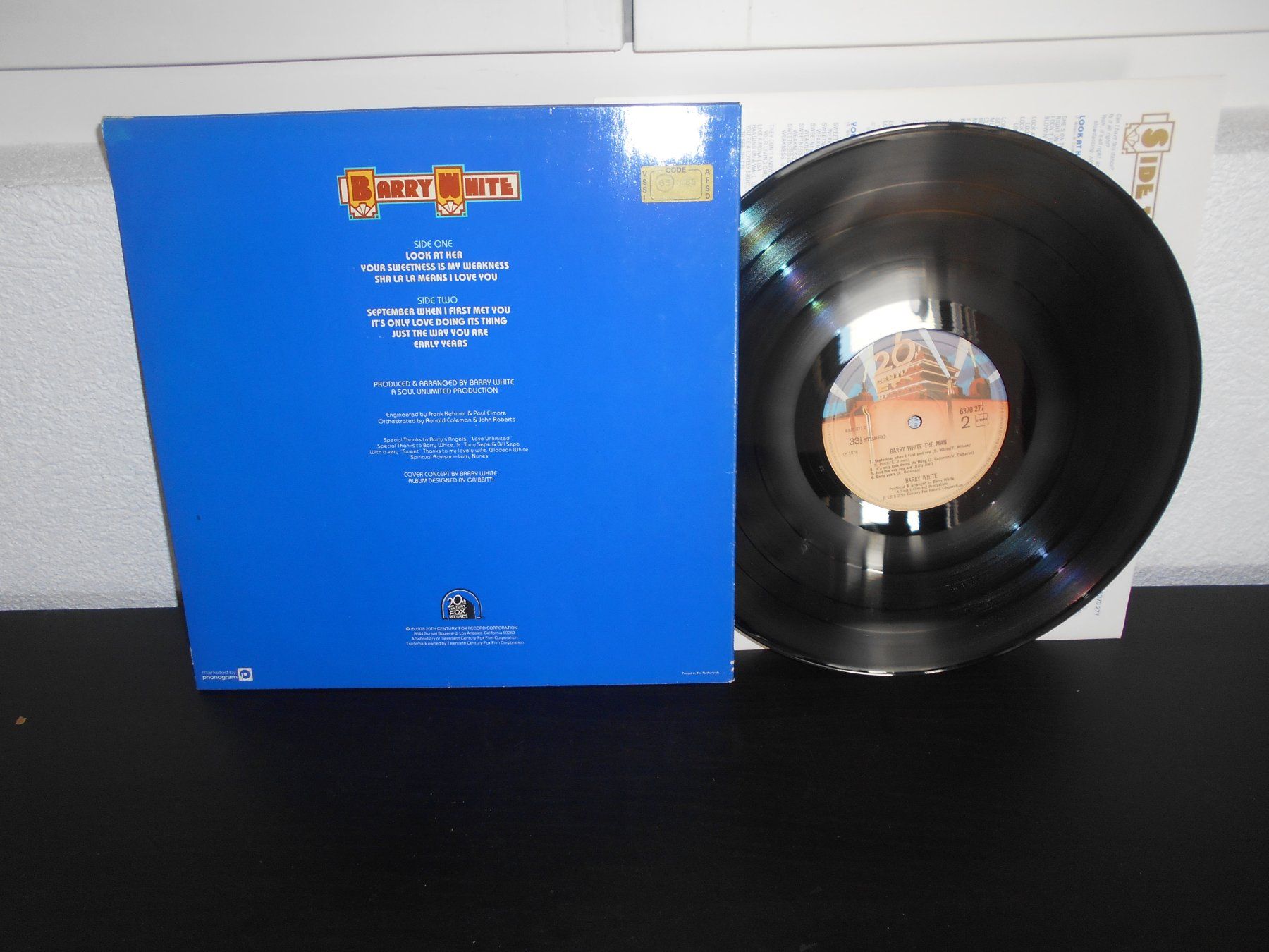 Dischi in vinile: Barry White – The Man / 1978 – Usato da Aarberg venduto da witchhunter01 1