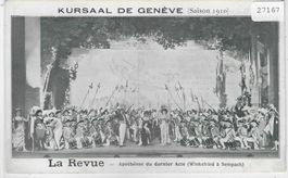 Kursaal de Geneve - La Revue 1910
