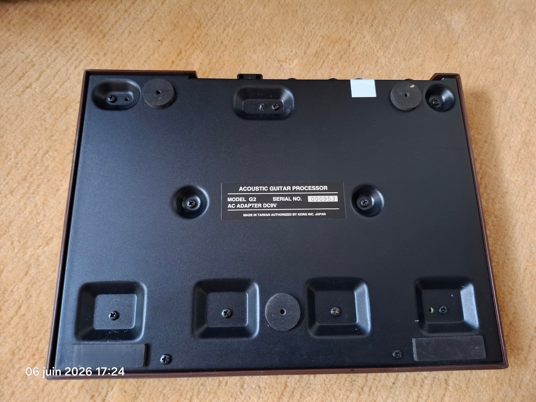 Strumenti musicali: Korg ToneWorks G2 Acoustic Guitar Processor – Usato da Yverdon-les-Bains venduto da Dan00 2