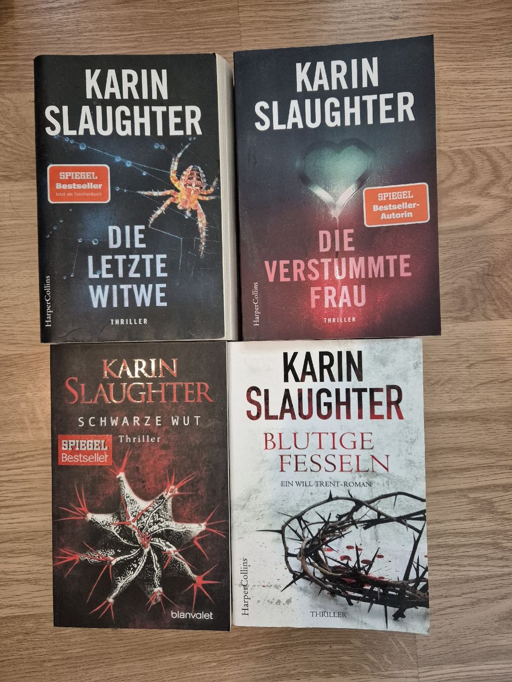 Libri: 4 Thriller Karin Slaughter – Usato da Bremgarten b. Bern venduto da Amerian