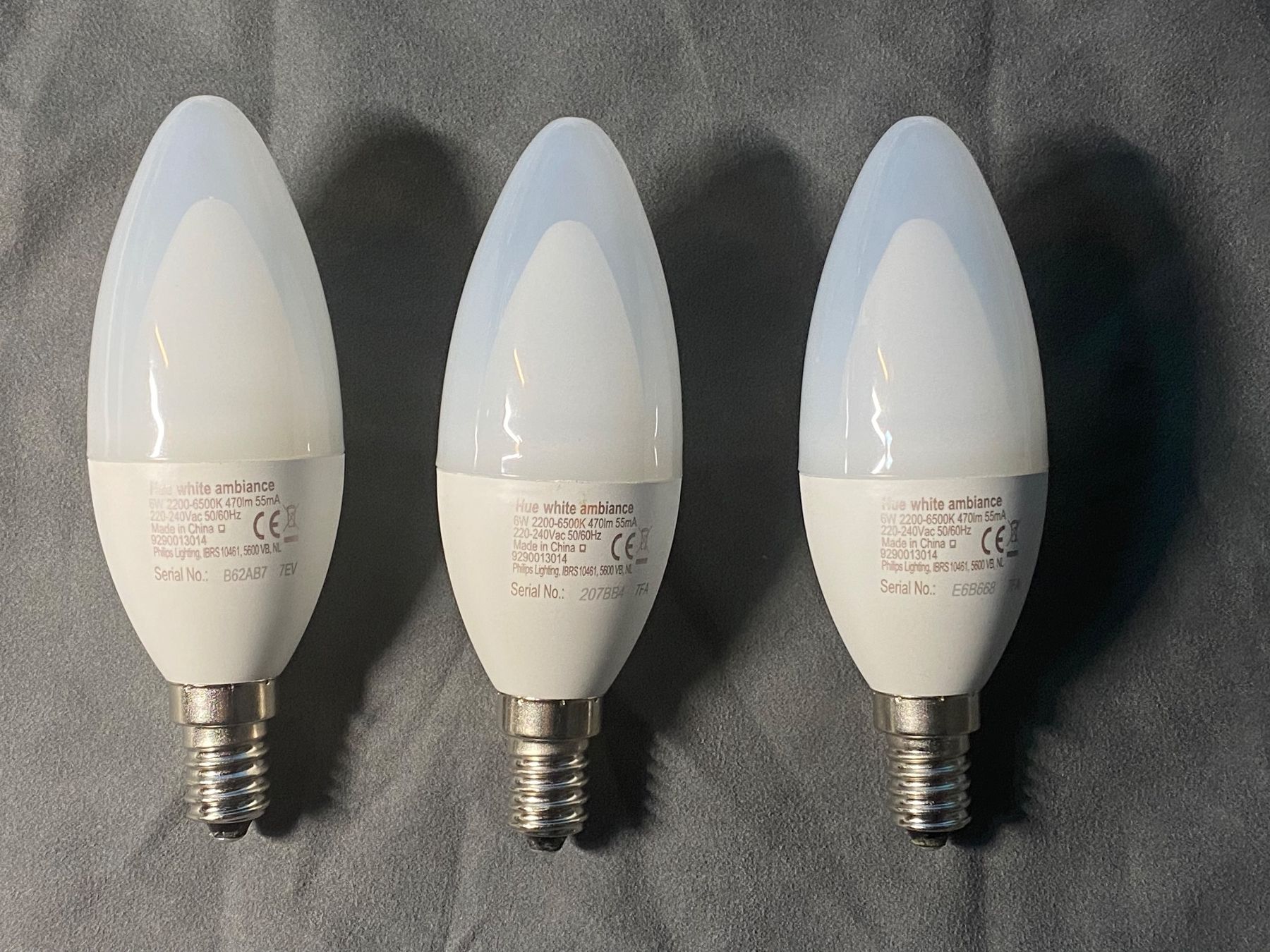 3x Philips Hue White Ambiance Kerzenbirnen E14 (Gebraucht) in Allschwil für CHF 1 – mit Lieferung auf Ricardo kaufen