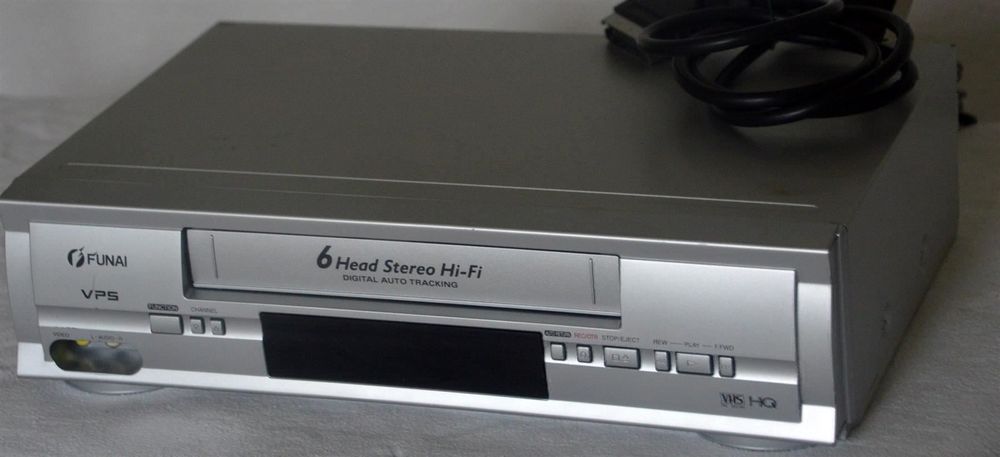 Magnétoscope FUNAI 29C-850 6 Têtes, VHS, Fonctionnel (sans Télécommande)