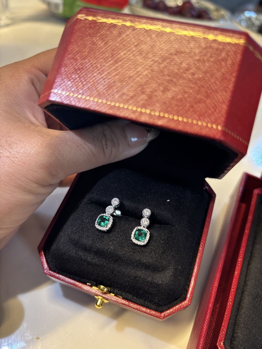 Sonstiger Schmuck: Smaragd‑Diamant‑Set – Neu und originalverpackt aus volketswil von Sisi521 1