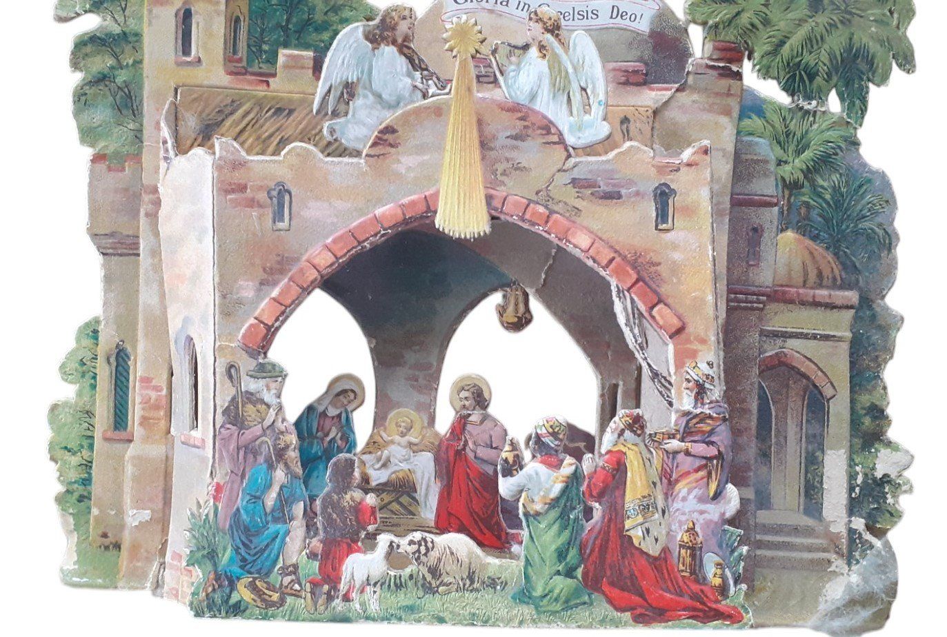 Tutte le decorazioni: Krippe Faltkrippe antik – Usato da Mörschwil venduto da wunderkiste44 7