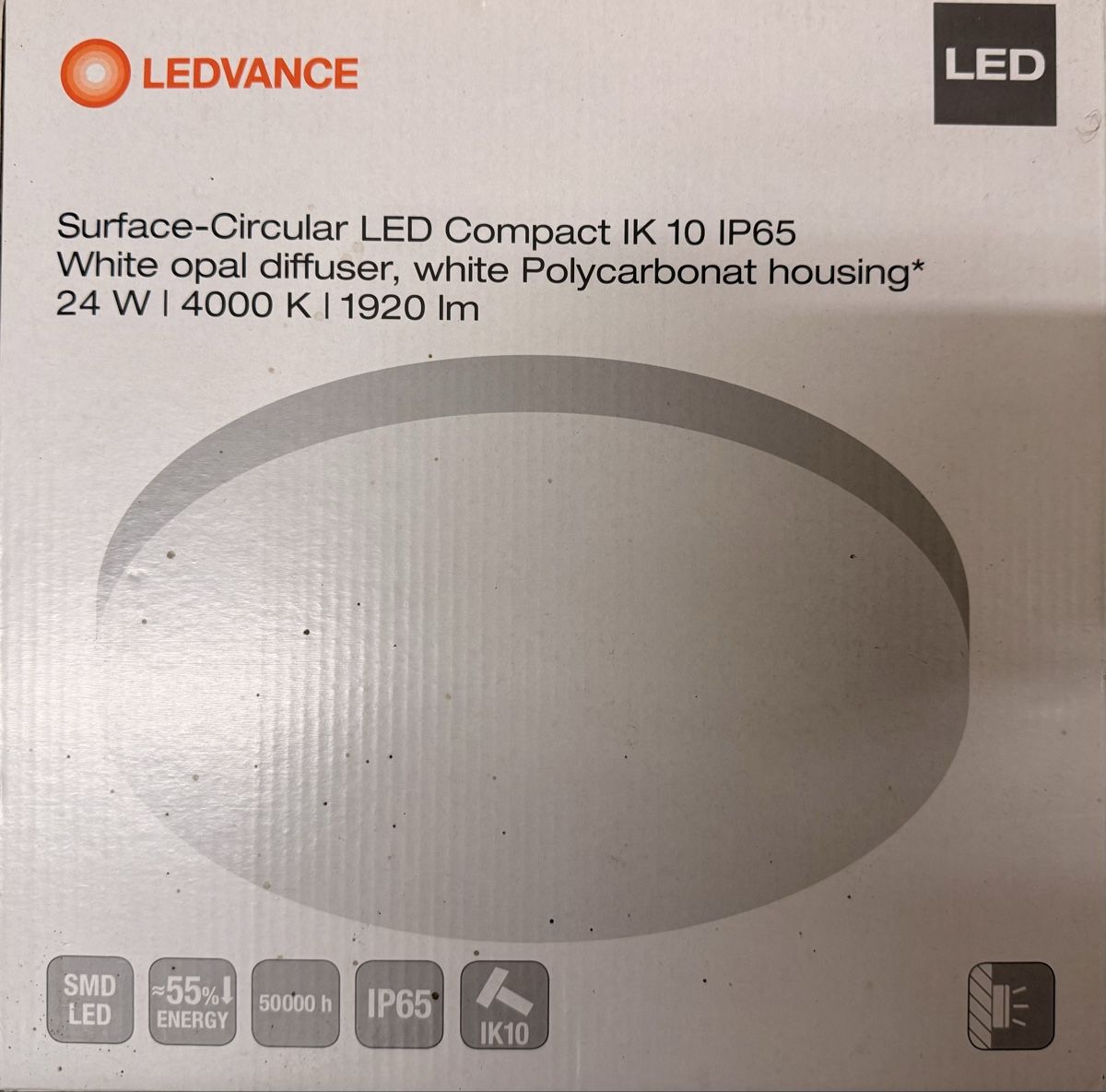 Lampadari & plafoniere: LED Deckenleuchte Wasser und Schlagschutz Neu – Nuovo (secondo la descrizione) da Niedergösgen venduto da Pva000