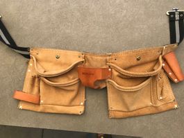 Werkzeug Ledergurt, Iron wear,  Spaltleder, made in Mexico,