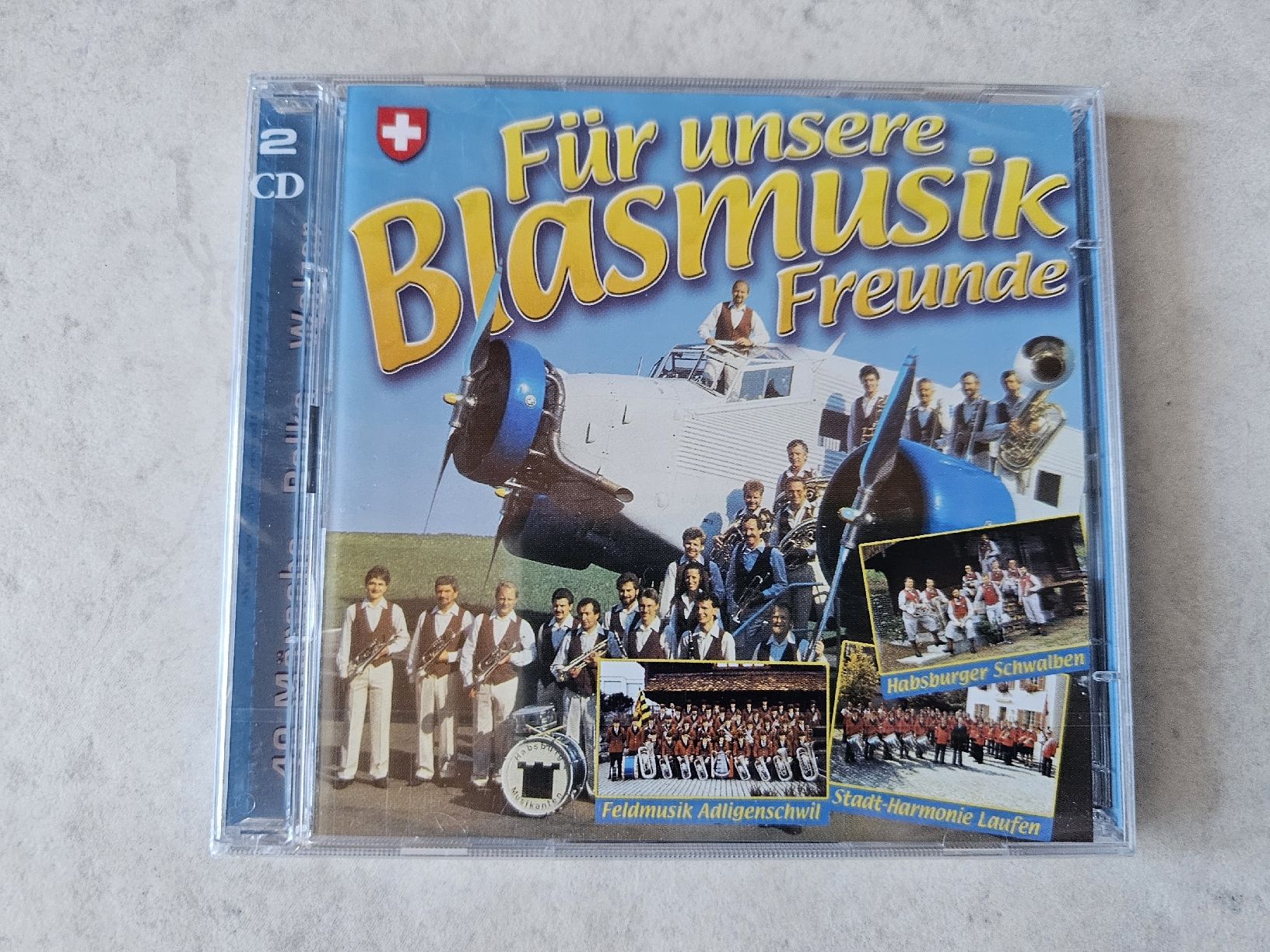 CD: Für unsere Blasmusik Freunde  /  2 CD Fabrikneu – Nuovo e nell'imballaggio originale da Schneisingen venduto da backstore24