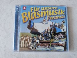 Für unsere Blasmusik Freunde  /  2 CD Fabrikneu