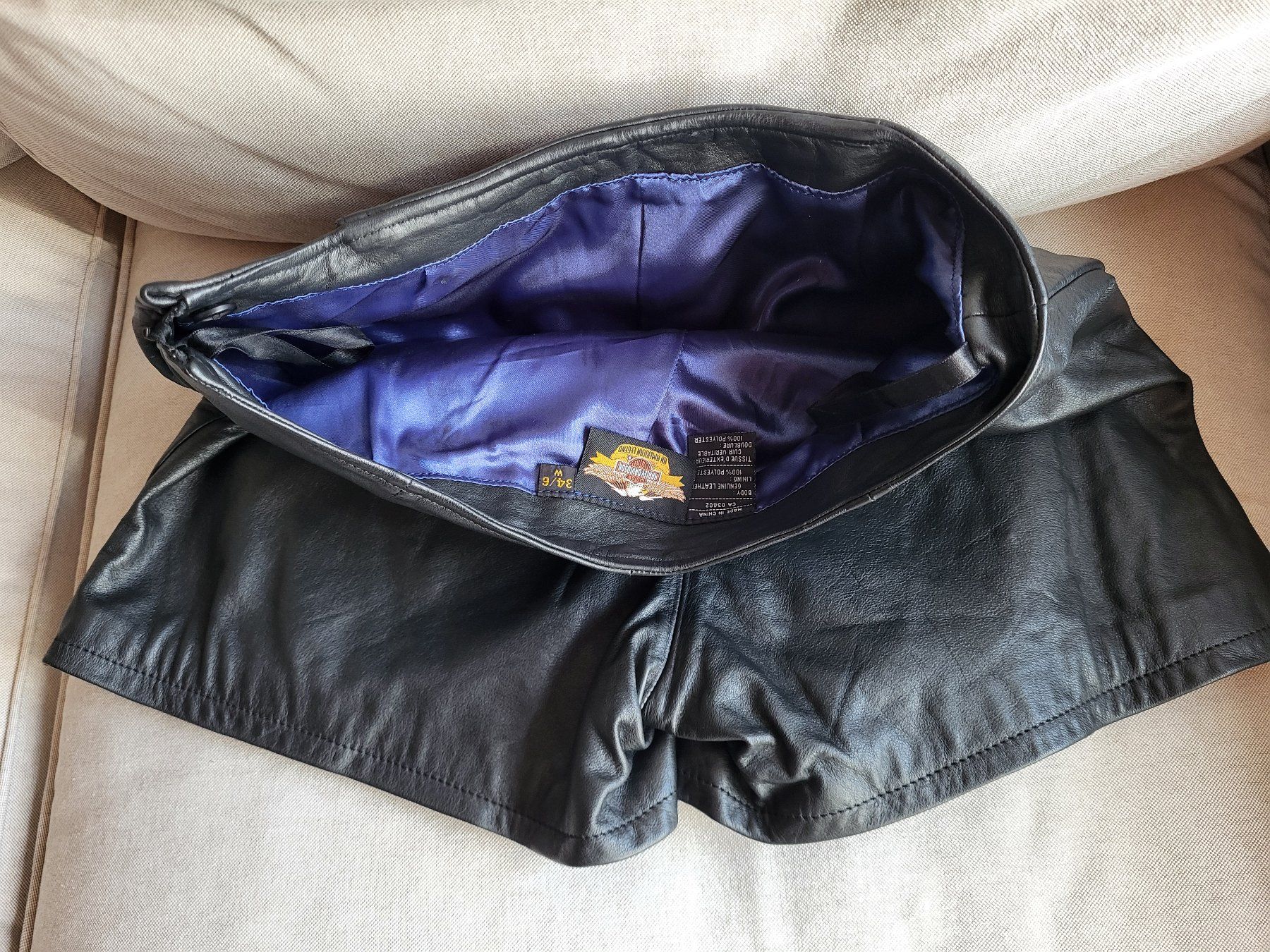 Gonne: Harley Davidson Lederjupe – Usato da Schaffhausen venduto da Bobi013 1