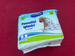Hund Welpen Katze Windel 1 Packung 2-6kg - Gr S - 12 Stück