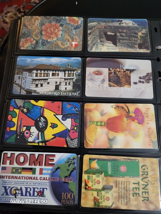 Cartes de téléphone: Telefonkarten sammlung 220 stück international – D'occasion à Duggingen par tamola67 2