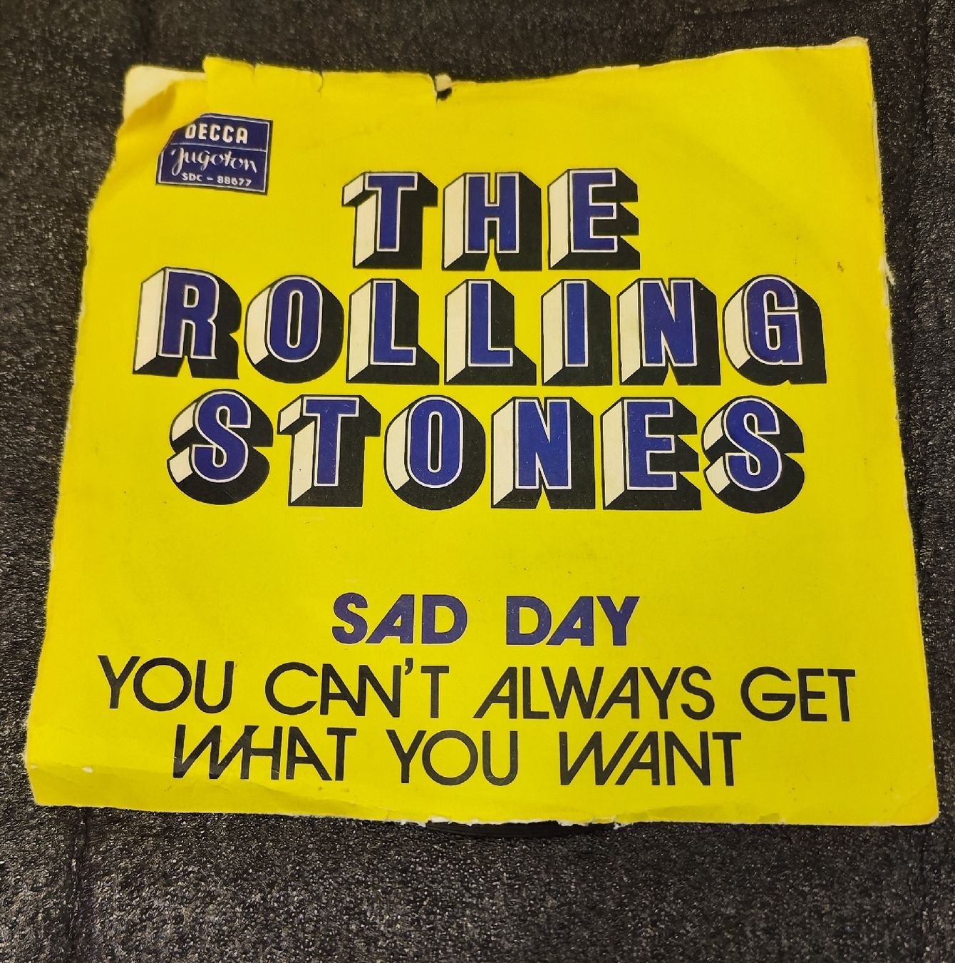 Schallplatten: Schallplatte Single The Rolling Stones San Day – Gebraucht aus Zürich von turbopuz