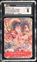 CGC 8 Monkey D. Luffy One Piece P-006