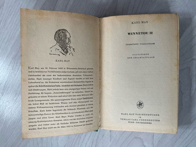 Livres: 5 antike Karl May Bücher, Herder Buchgemeinde – D'occasion à Löhningen par Sojoso 4
