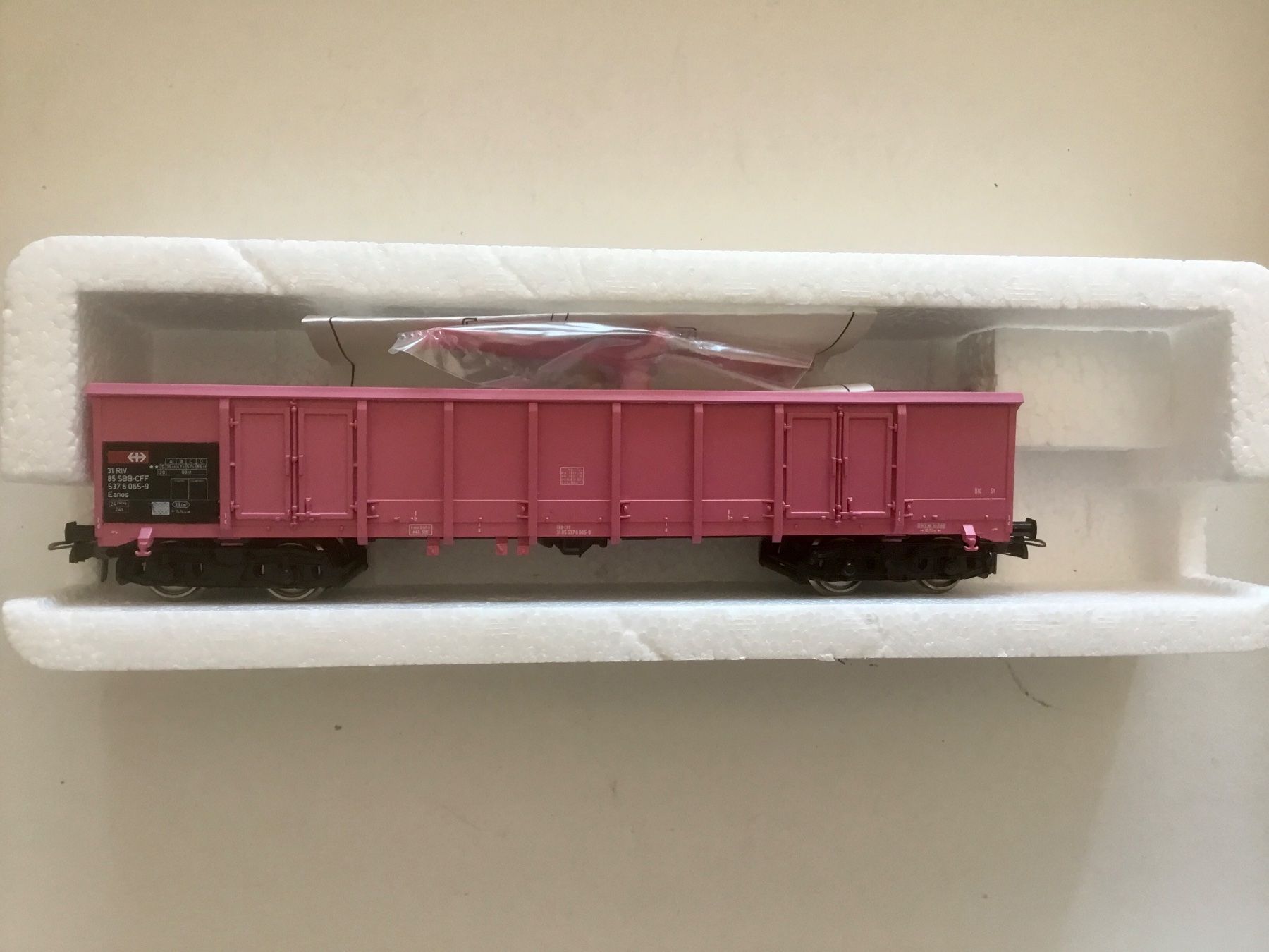 Modellini di ferrovie: Sachsenmodelle 16064, Güterwagen der SBB – Nuovo e nell'imballaggio originale da Vacallo venduto da G1965
