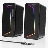 PC Lautsprecher Bluetooth LED USB-C USB betrieben