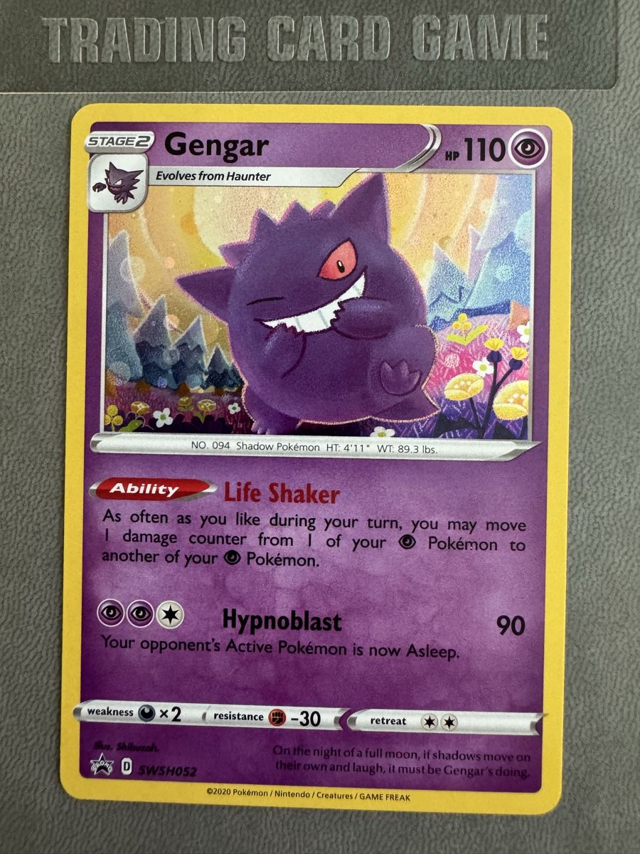 Pokémon Sammelbilder & Trading cards: Pokemon Gengar Promo Black Star – Gebraucht aus Wettingen von beki14