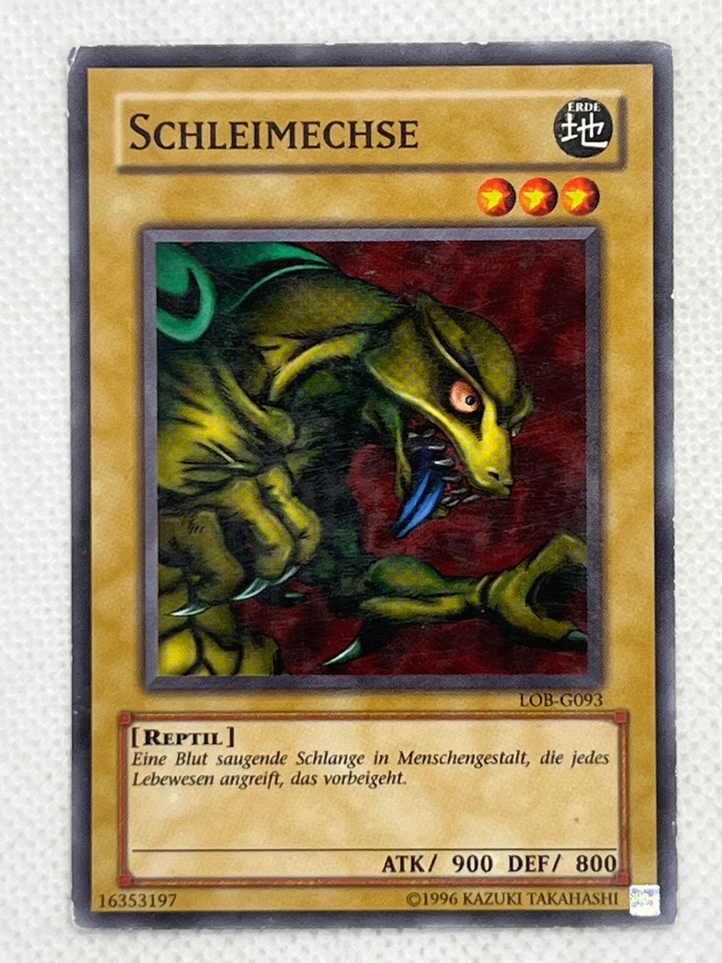 Yugioh Sammelbilder & Trading cards: Schleimechse LOB-G093 – Gebraucht aus Hinterkappelen von Kim1992