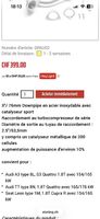 Catalyseur 200 cellules Audi TT mk1 1.8Turbo