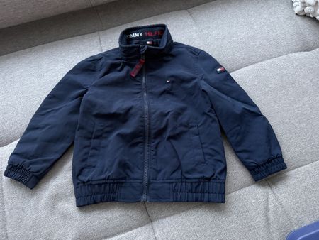 Jacke Tommy Hilfiger Gr. 92 dunkelblau