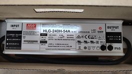 Netzteil Mean Well HLG-240H-54A (ohne verpackung)